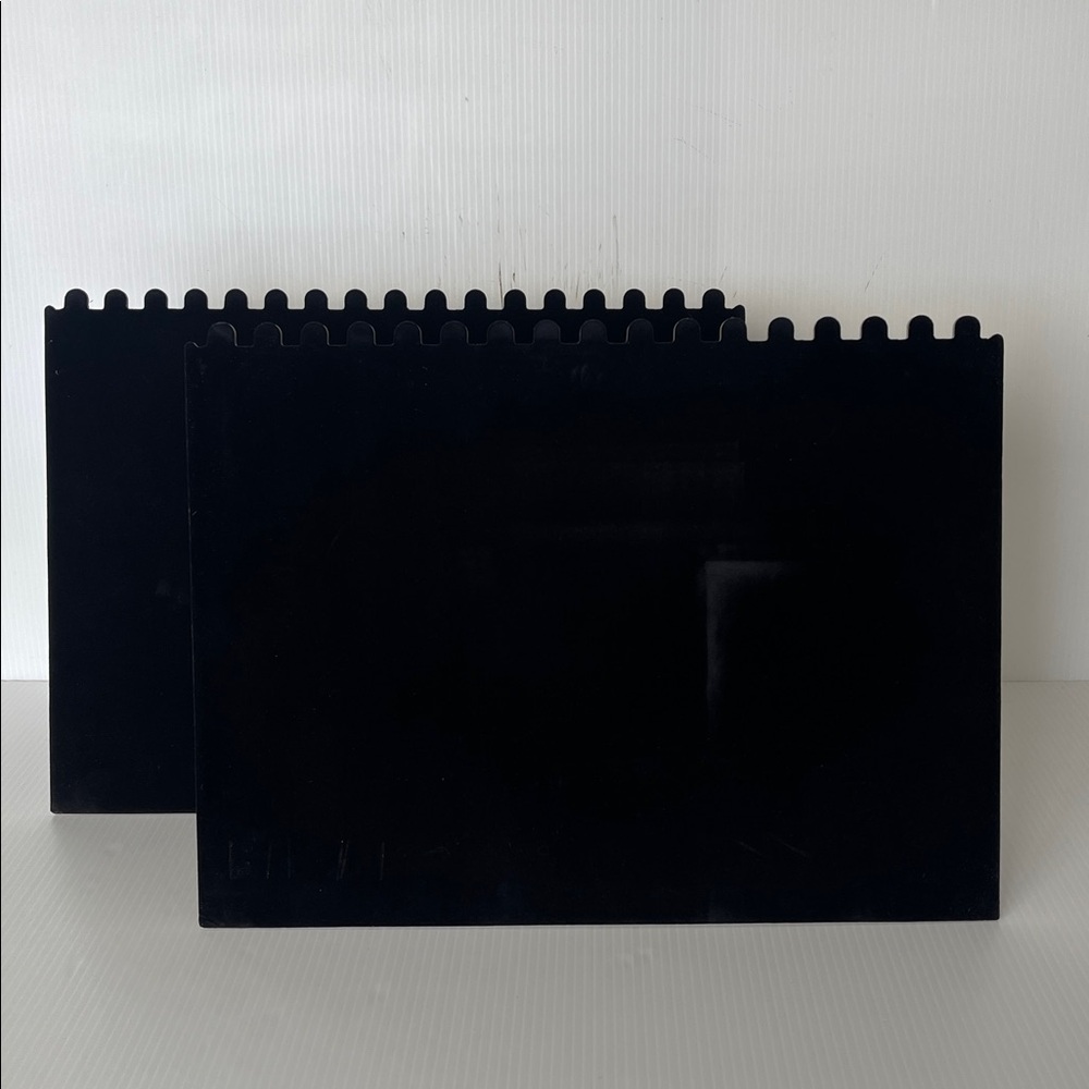 2 Pack Black Velvet Jewelry Display Stand - Picture 5 of 6